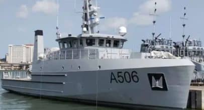 Nigerian Navy takes delivery of additional offshore survey vessel